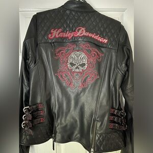 Women’s Harley Davidson Leather riding jacket